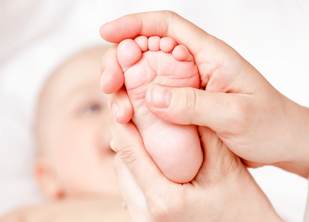 Massage bébé